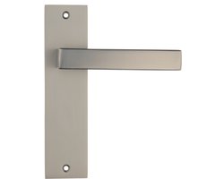 Ostiumhome® - Deurbeslag- Deurklink op kort schild - Gun Metal - Novara