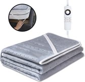 Bol.com STAUS&BACH CozySnug - 2 persoons elektrische XXL onderdeken (100W) - Warmtedeken met 6 warmtestanden en timer (2 4 en 6 ... aanbieding