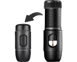 Staresso - Travel - Espresso machine - Manueel - Mobile - Voor gemalen