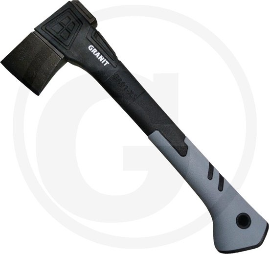 GRANIT BLACK EDITION - Handbijl - 36cm - 440gr kop van GRANIT BLACK EDITION — afbeelding 2