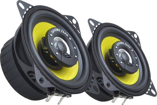 Ground Zero Titanium GZTF 4.0X - Autospeakers - 10 cm - 2-Weg