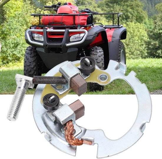 Starter Eindkap Borstelhouder, Starter Reparatie Kit ATV Startmotor Borstelhouder Vervanging voor CBR600F 300FW 400FW 450S