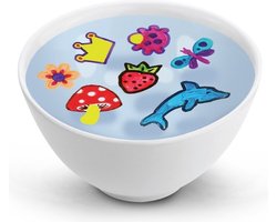 foto van WaterArt - tekenen op/met water - kleuren - creatief - knutselen - stencils - Safari