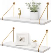 Eiken wandplank - 2,7 cm, rustiek, op maat | online bij