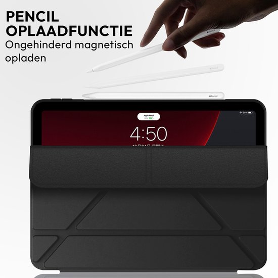 Housse de tablette adaptée à l'iPad Pro 11 pouces cover (2024) - Smart Cover - Zwart