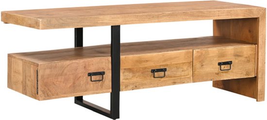 Tv-meubel Mango 165 cm - Mangohout - Massief Hout & Stijlvol Design voor Jouw Woonkamer
