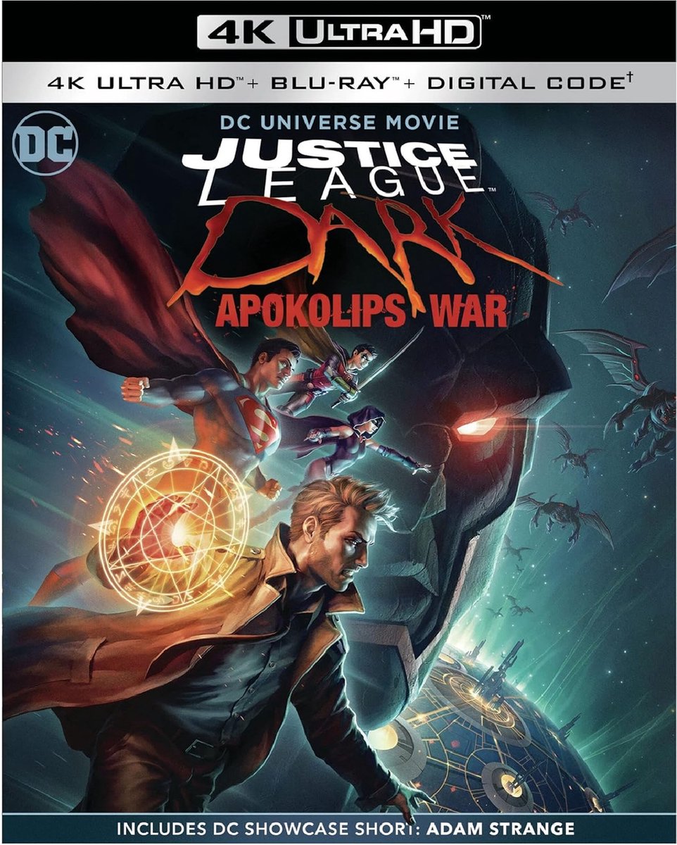 Justice League Dark Apokolips War 4K UHD Blu-ray
