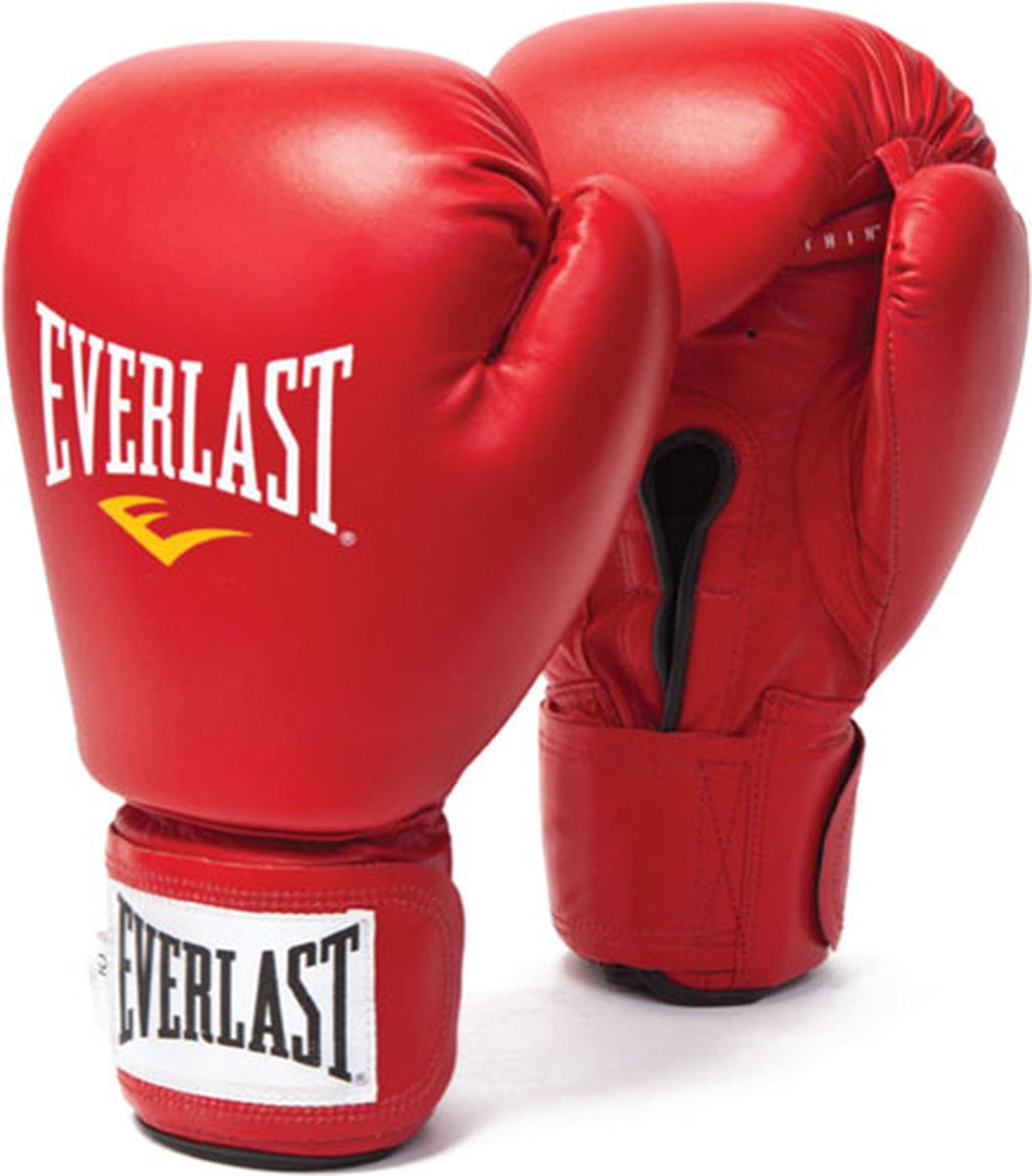 Everlast Amateur Competition Fight Glove, Red 12-OZ