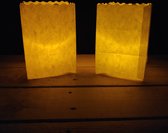 10 x Candle Bag, windlicht, papieren kaars houder, lichtzak, candlebag, candlebags, sfeerlicht, bedrukt, logo, foto, lampion