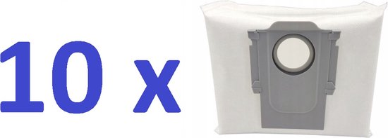 Sacs Jetables Q7 MAX Lot 3 Sacs Poussière Origine Roborock | Pour S8 /S8 Pro Ultra/S7 MaxV Ultra/Q7 MAX Produit Tineco