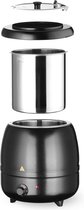 Soepketel Zwart 8 liter Bain Marie