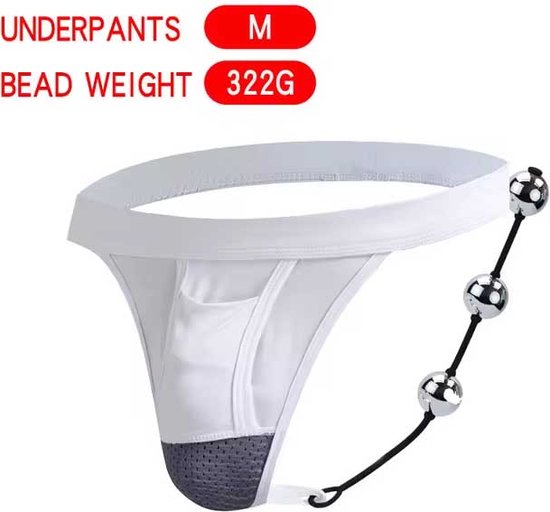 Jockstrap homme avec Perles anales - Butt Plug - Anus - String -  Sous-vêtements - Balles
