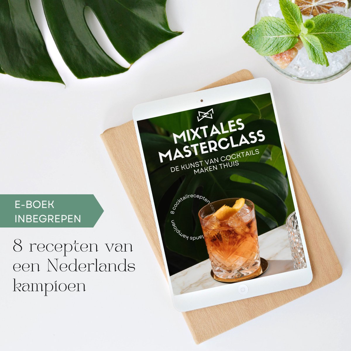 Mixtales® Premium Cocktailset - 12-Delige Set met Cocktail Shaker (830ml) & Stijlvolle Opbergkoker - Ideale Giftset - Incl. Unieke Videocursus door Nederlands Topbartender (t.w.v. €29,95) — cadeau in Kookcadeaus - foto 8