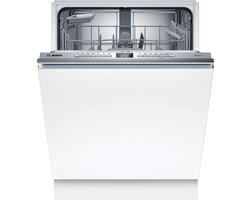 Bosch SMV4EAX23N - Serie 4 - Inbouwvaatwasser - 60 cm - Zeer stil - Energielabel E - Home Connect - infoLight - Efficient Dry: verbeterde droogprestaties door de automatisch geopende deur