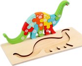 Wakiki - Altijd Handig! - Dinosaurus speelgoed - Speel en Leer met de Dino Tellen Puzzel