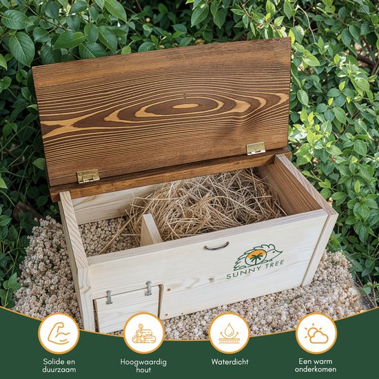 Egelhuis - een mooi huis voor de egel in de tuin - Agri World