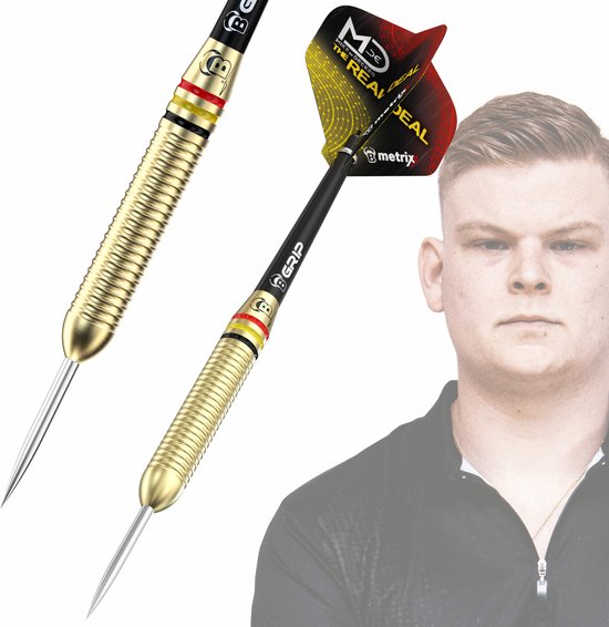 Bull's Germany Mike de Decker Brass Steel Dart - 20 Gram van Bull's Germany — afbeelding 4