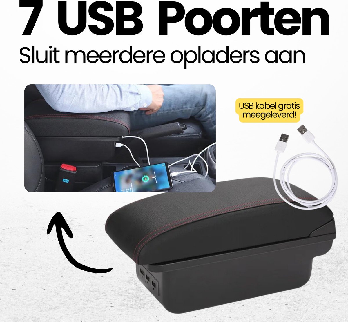 Auto Armsteun Box Voor Suzuki Voor Ignis 2005-2022