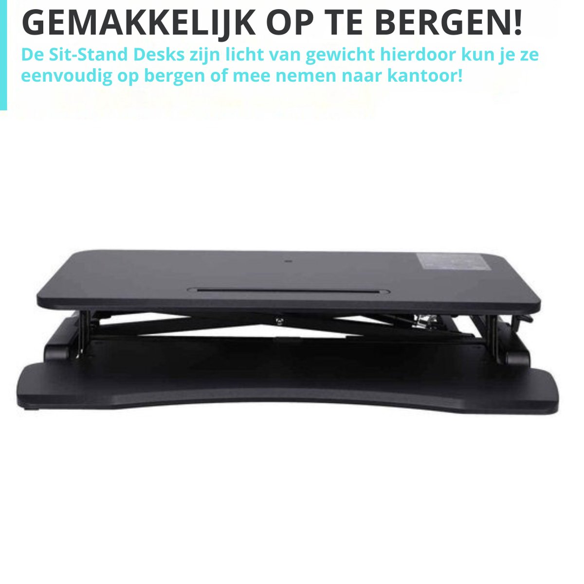 Livista Livista Gas-Spring Zit-Sta Bureau - afbeelding 4