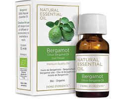Biologische zuivere etherische olie Bergamot - 10ml - Depressie - Kalmerend
