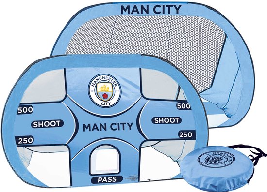 Manchester City - but de football pop-up 2 en 1 - but de football cible