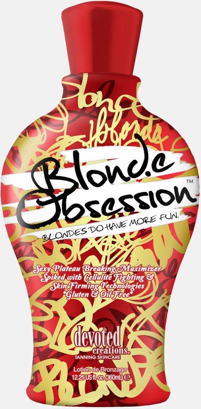 Devoted Creations Blonde Obsession Zonnebankcrème - Zonder bronzers - 360 ml