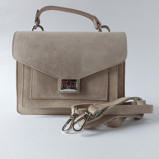 SAC À ÉPAULE/À MAIN en daim une beauté classique mais lisse