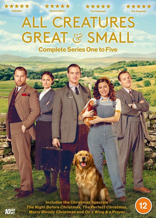 All Creatures Great & Small - Seizoenen 1 tot en met 5 - DVD - Import