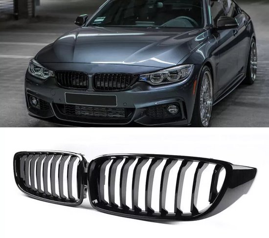Ligne d'échappement 1 1 noir brillant pour BMW série 4 F32, F33, F36 (13-21 Ligne d'échappement 1 1 noir brillant pour BMW série 4 F32, F33, F36 (13-21