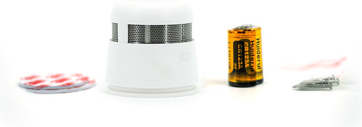 Normalert ZR170SR mini-rookmelder met RF-koppeling thumbnail 3