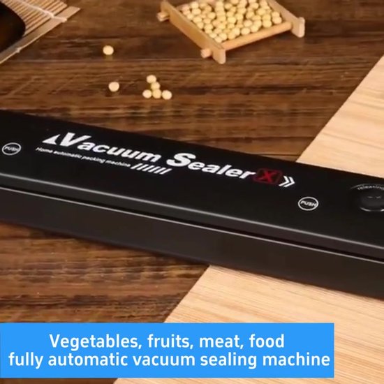 MEGAWISE Vacuüm Sealer Machine 2023 Nieuwe Versie 80kPa Zuigkracht Zakken En Snijder Inbegrepen Gebroken Wit 1630594020