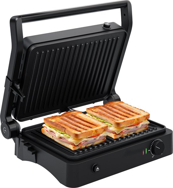 Safecourt Kitchen Tosti apparaat - Uitneembare platen