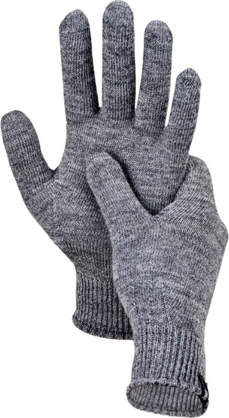 Norfolk - 70% Merino wol Handschoenen - Grijs - Small/Medium - Bibury