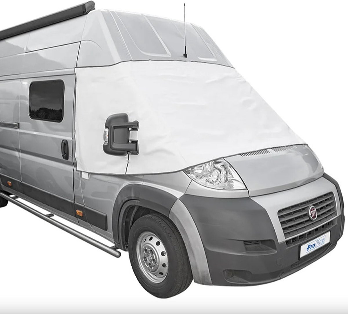 Raamafdekking wit voor Fiat Ducato X250 vanaf 06-2006 - 2014 Peugeot Boxer en Citroen Jumper