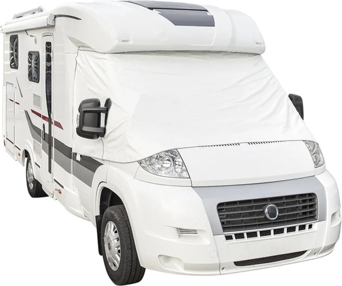 Raamafdekking wit voor Fiat Ducato vanaf 06-2006 - 2014 (X250) Citroen Jumper en Peugeot Boxer