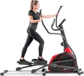 Hop-Sport crosstrainer HS-095CF - crosstrainer 30kg vliegwiel - crosstrainer gebruikersgewicht 135kg - zwart