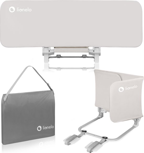 Lionelo Lora – Barrière de Lit – Longueur 105 cm – Installation Facile – Universelle – Matériaux de Haute Qualité – Barrière de Sécurité pour Lit – Protection Antichute