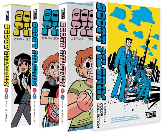 Scott Pilgrim Color Collection Box Set - New York Times bestseller