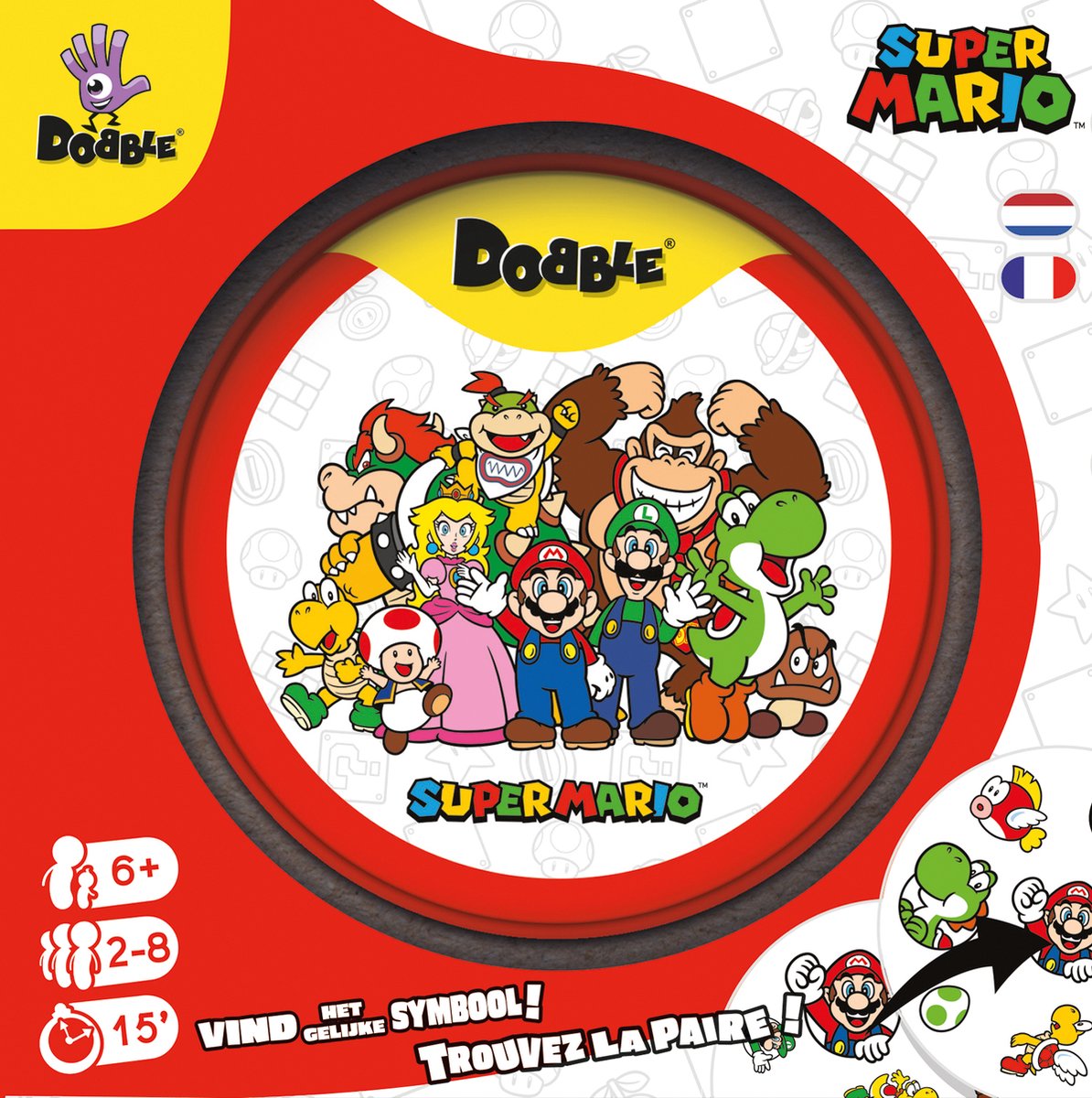 Dobble - Super Mario - Kaartspel — afbeelding 7