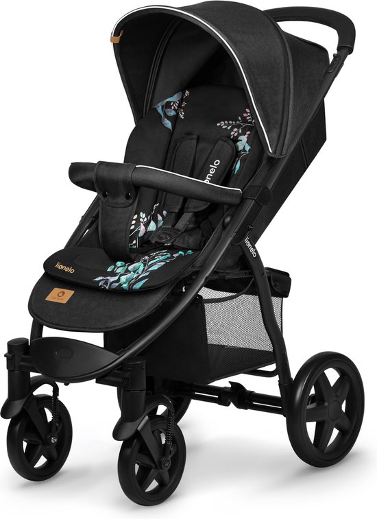 Lionelo Seatliner - Universeel Inlegkussen Kinderwagen - Dubbelzijdig Design - Hydrofobe Stof - Flexibele Pasvorm - Wasbaar - Comfortabel & Zacht - Golden Moments van LIONELO — afbeelding 2