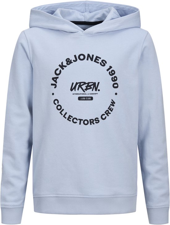 Pull Garçons JACK&JONES JUNIOR JJSIMON SWEAT HOOD JNR - Chambray Blue