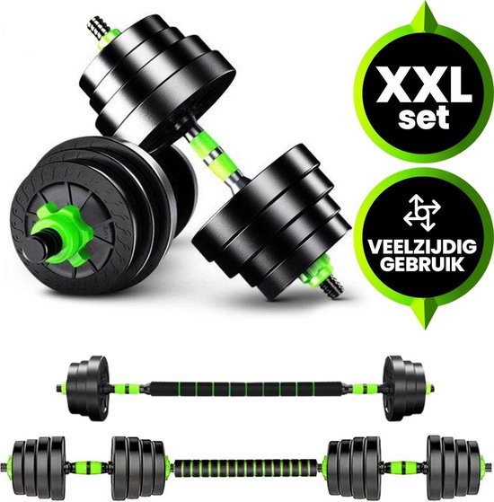 Venom Sports verstelbare dumbbell set tot 30kg