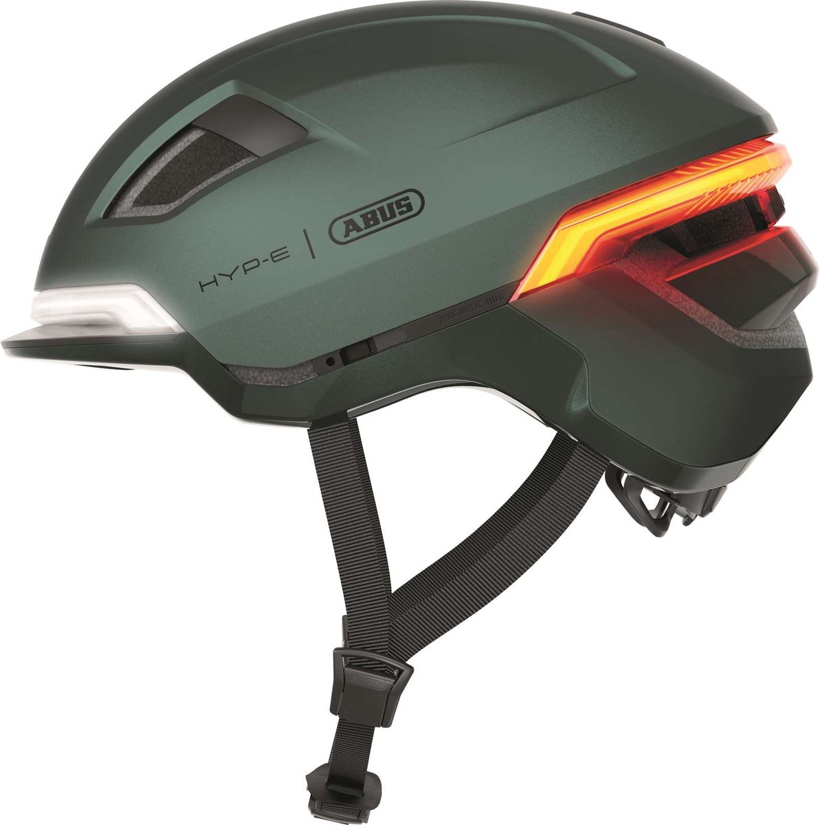ABUS hyp-e fietshelm jungle green