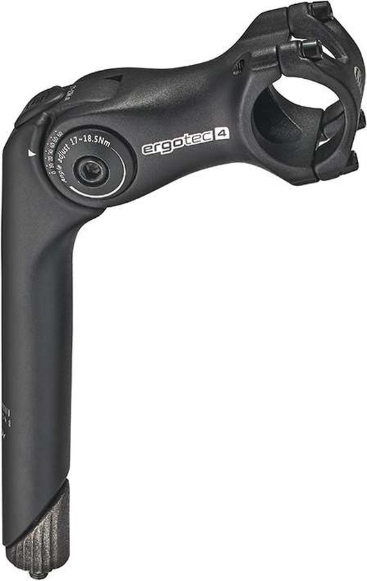 Ergotec Stuurpen Octopus 2 Tube 25.4/31.8 180/90 Zwart van Ergotec — afbeelding 5