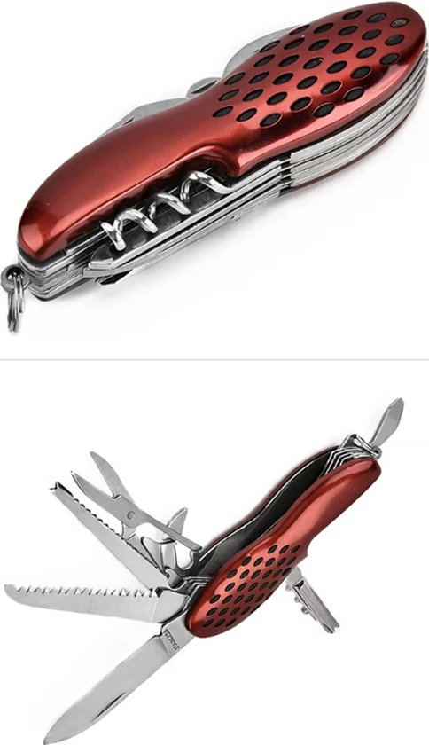 12 in 1 Zakmes - Multifunctioneel Zakmes - Compact - Zwitsers Zakmes ...