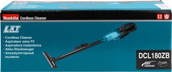Makita DCL182ZB - basis steelstofzuiger - geleverd zonder accu en lader