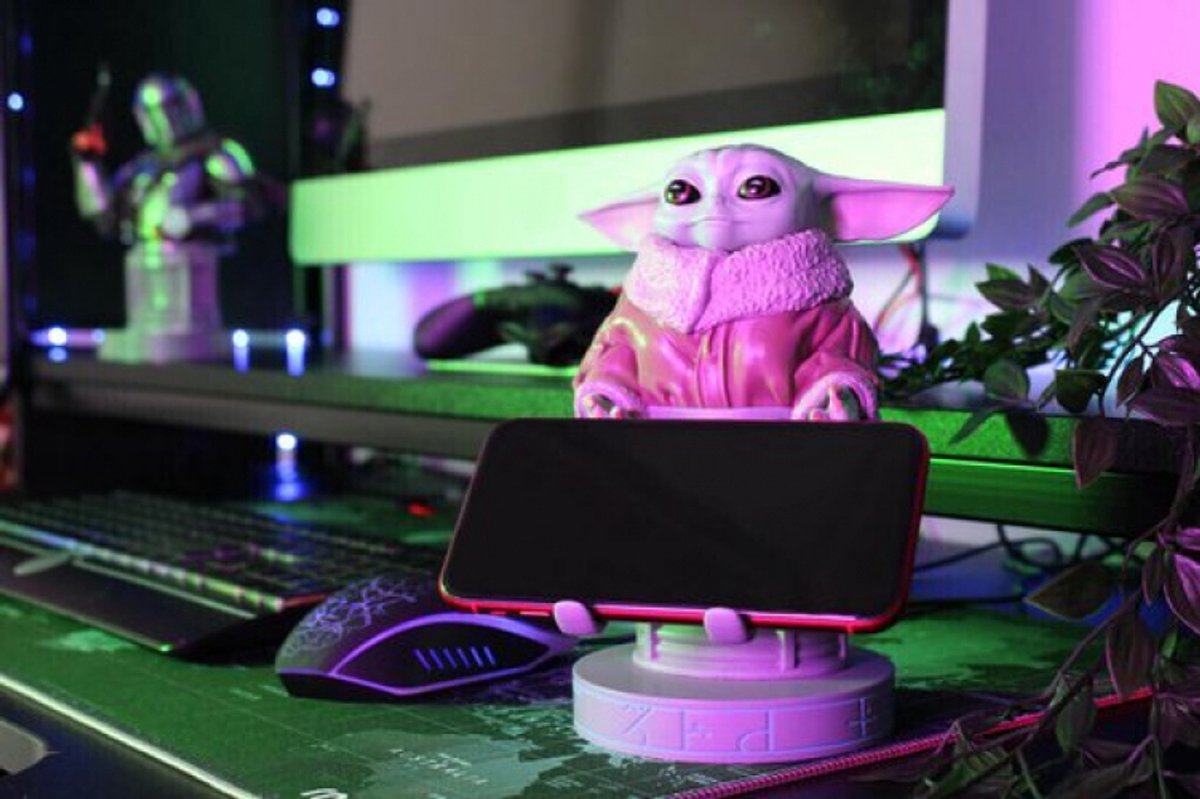 Cable Guys R.E.S.T - The Mandalorian - Grogu Telefoon & Controller Houder thumbnail 4