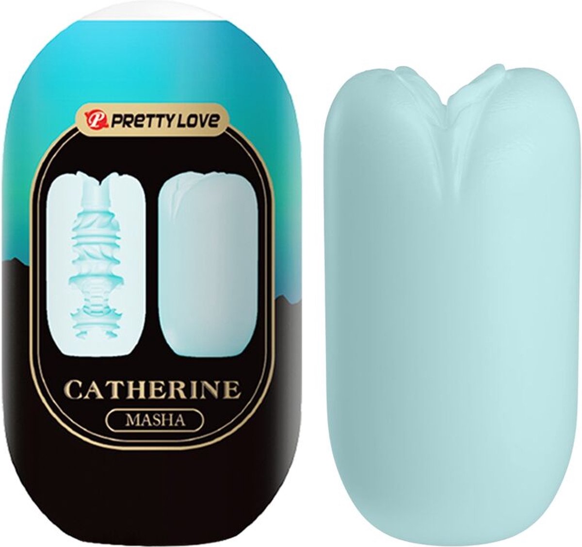 PRETTYLOVE Egg Masturbator Blue