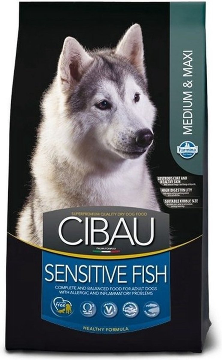 farmina Farmina Cibau Sensitive Fish Medium/Maxi 12kg + 2kg