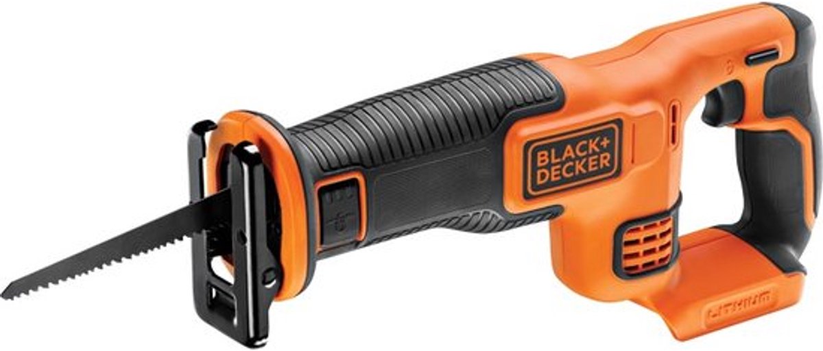 BLACK+DECKER reciprozaag zonder accu en lader - BDCR18N-XJ